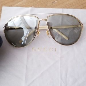 GUCCI aviator sunglasses